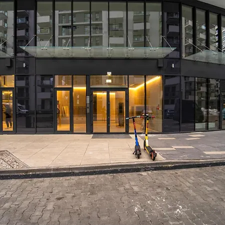 Business District Luxury Studio Warsaw Exterior photo